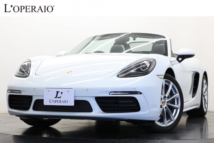 ポルシェ 718 ボクスター PDK 赤×黒革 スポーツクロノPKG スポーツ