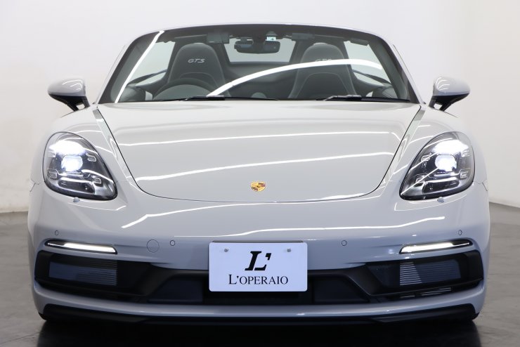 ポルシェ 718 ボクスター GTS4.0 6MT 1オーナー 有償色 PCCB LED