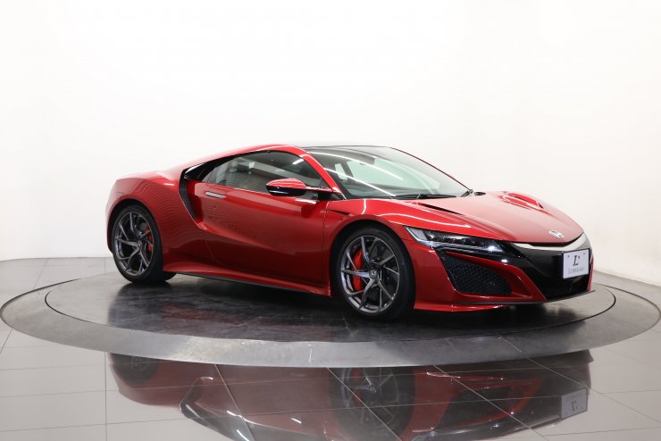 ホンダ NSX オプション色：バレンシアレッドパール カーボンブレーキ