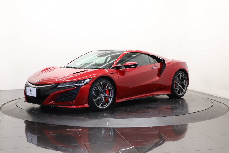 ホンダ NSX オプション色：バレンシアレッドパール カーボンブレーキ