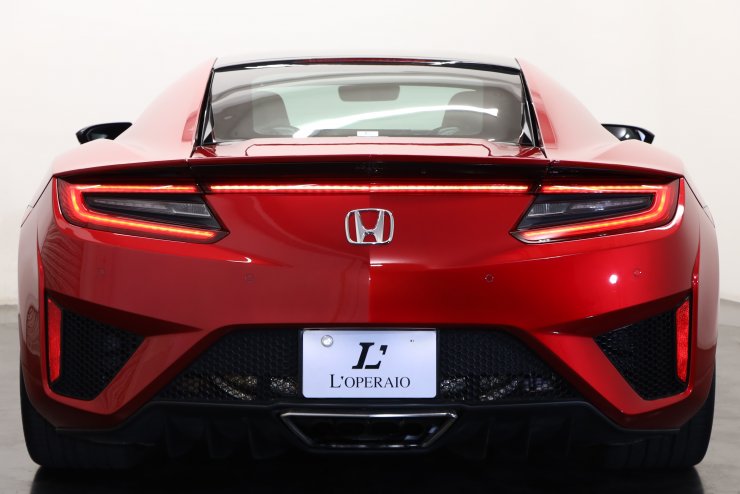 ホンダ NSX オプション色：バレンシアレッドパール カーボンブレーキ