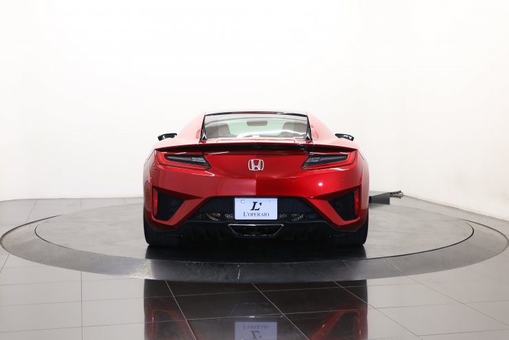 ホンダ NSX オプション色：バレンシアレッドパール カーボンブレーキ