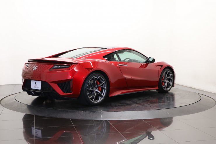 ホンダ NSX オプション色：バレンシアレッドパール カーボンブレーキ
