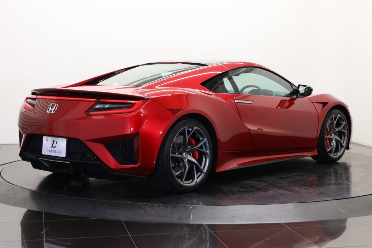 ホンダ NSX オプション色：バレンシアレッドパール カーボンブレーキ