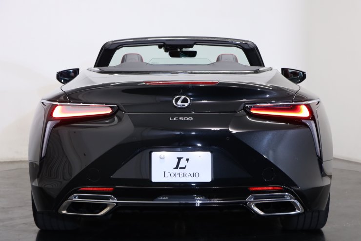 レクサス LC LC500 コンバーチブル 赤革 マークレビンソン ヘッド