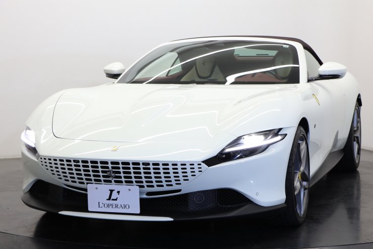 フェラーリ ローマ スパイダー F1 DCT 1オーナー車 走行約700km 左H