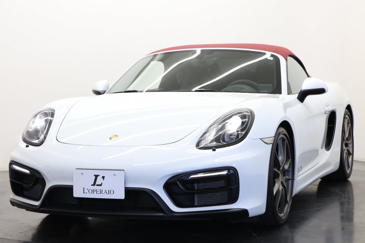 ポルシェ ボクスター (Type981) GTS 6MT 左ハンドル スポーツクロノPKG