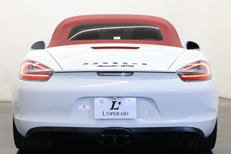 ポルシェ ボクスター (Type981) GTS 6MT 左ハンドル スポーツクロノPKG