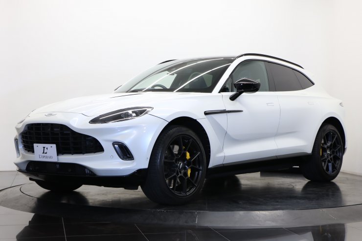 アストンマーティン DBX AMLカラー オーロラブルーケースネスレザー