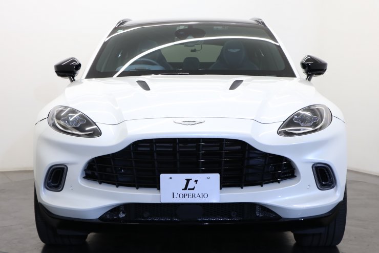 アストンマーティン DBX AMLカラー オーロラブルーケースネスレザー