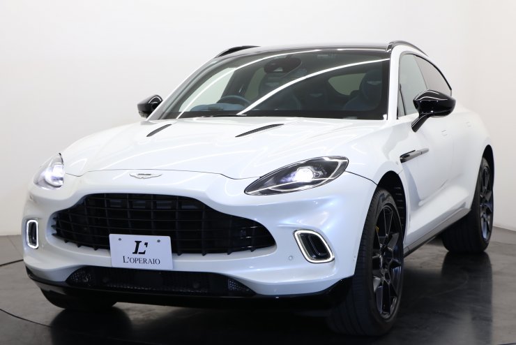 アストンマーティン DBX AMLカラー オーロラブルーケースネスレザー