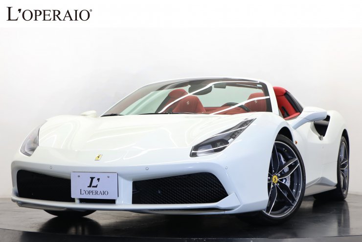 フェラーリ 488 スパイダー F1 DCT 正規ディーラー車 サスペンション