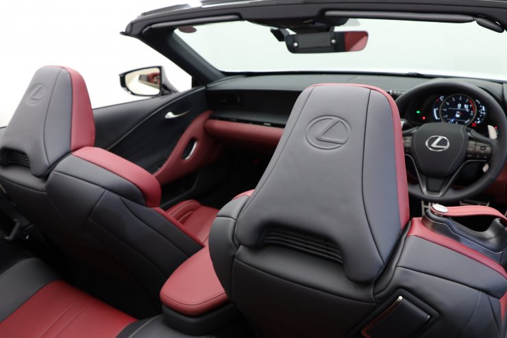 レクサス LC LC500 コンバーチブル 現行モデル TRDエアロ カラーヘッド