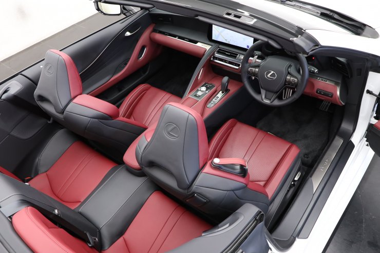 レクサス LC LC500 コンバーチブル 現行モデル TRDエアロ カラーヘッド