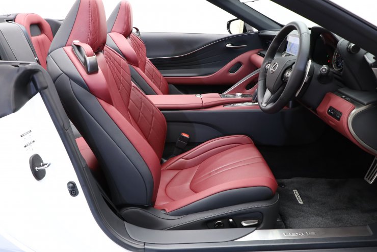 レクサス LC LC500 コンバーチブル 現行モデル TRDエアロ カラーヘッド