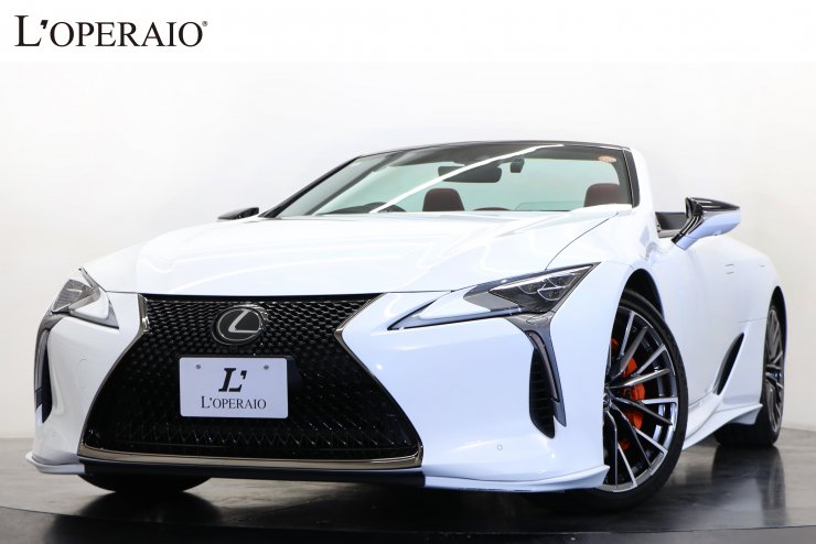 レクサクＬＣ500コンバーチブル　なっとーホイール。 Lexus LC 500] A limited edition vehicle with a variable