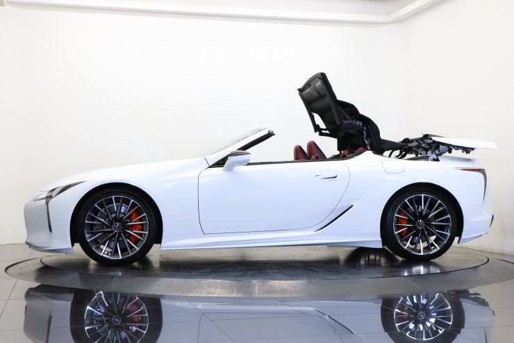 レクサス LC LC500 コンバーチブル 現行モデル TRDエアロ カラーヘッド