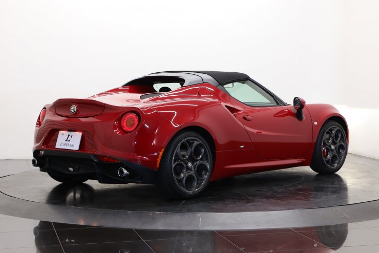 アルファロメオ 4C スパイダー 左H 純正18/19インチアルミ スポーツPKG