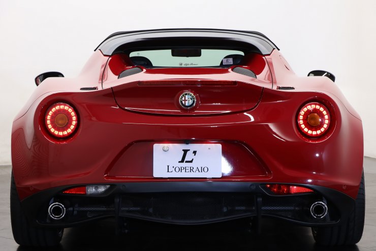 アルファロメオ 4C スパイダー 左H 純正18/19インチアルミ スポーツPKG