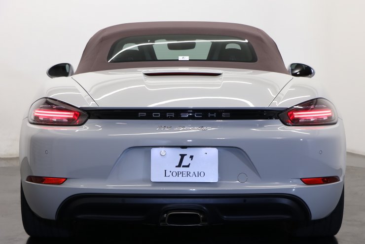 ポルシェ 718 ボクスター PDK PDLSヘッドライト スポーツエグゾースト