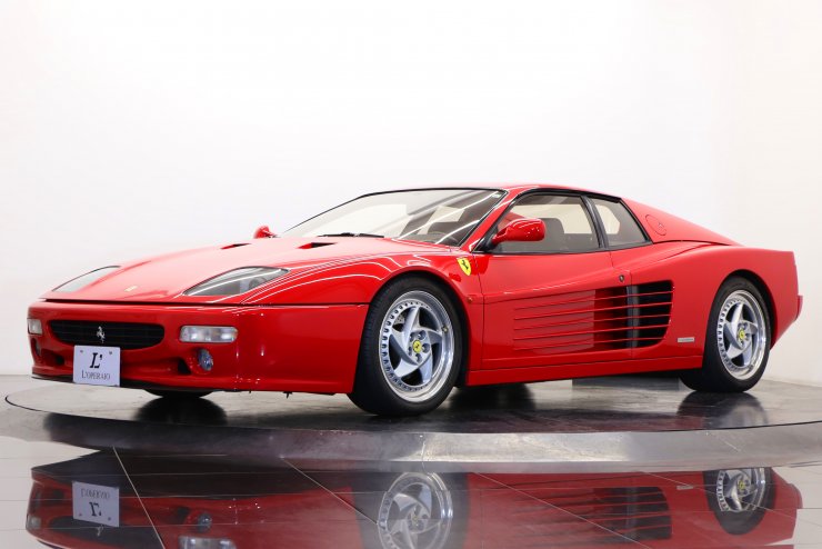 Ferrari フェラーリ　F512M カタログ　当時物　送料込み フェラーリ F512M 5MT 正規ディーラー車 生産501台 純正スピードライン