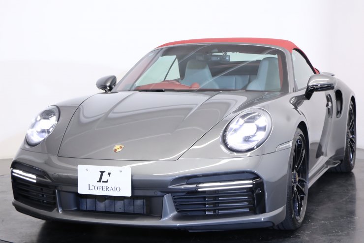 新古品 1/43 ポルシェ純正 スパーク ポルシェ 991.2 911 ターボ Porsche 911 Turbo S Exclusive Series (991.2) Graphite Blue