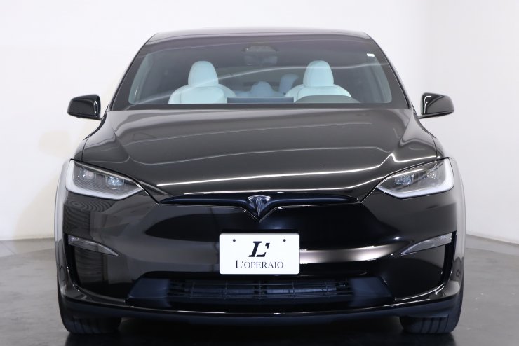 テスラ モデルX 後期モデル 左ハンドル 新デザインインテリア 7シート