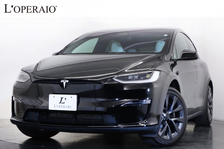 テスラ モデルX 後期モデル 左ハンドル 新デザインインテリア 7シート