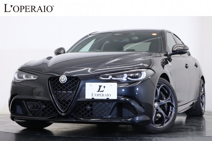 アルファロメオ・ジュリア 1/18 ブラック アルファロメオ（ALFA ROMEO） 1/18 Giuliaミニチュアモデル(ブラック