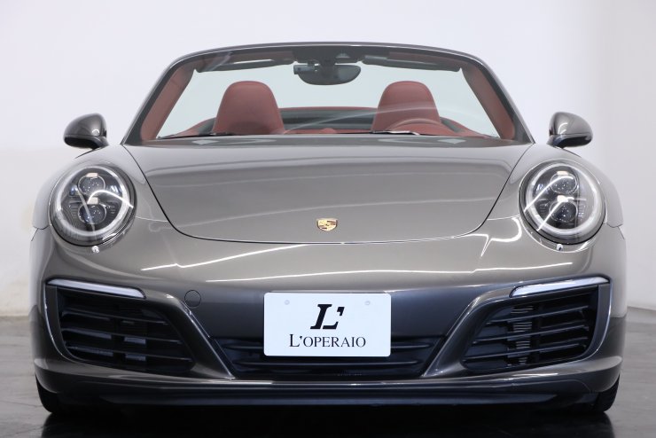 ポルシェ 911(Type991) カレラ4 カブリオレ PDK 左ハンドル 純正20
