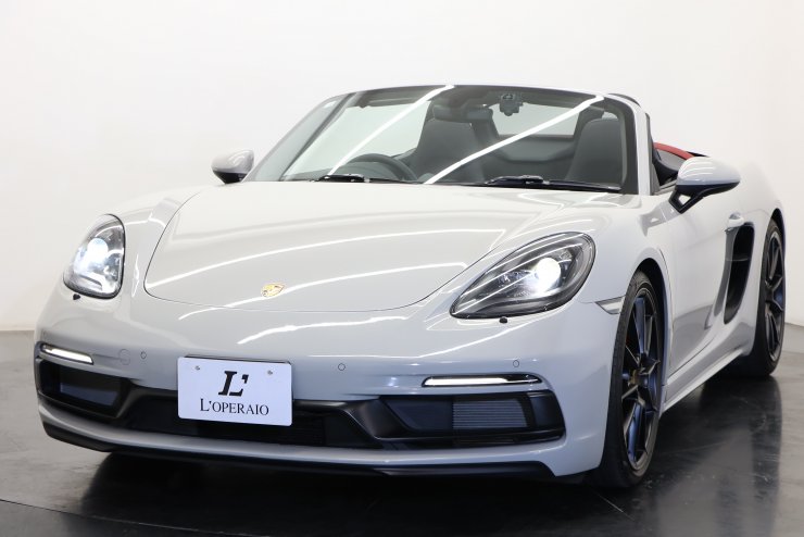 ポルシェ 718 ボクスター GTS4.0 6MT スペシャルカラー：クレヨン