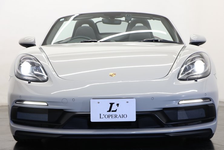 ポルシェ 718 ボクスター GTS4.0 6MT スペシャルカラー：クレヨン