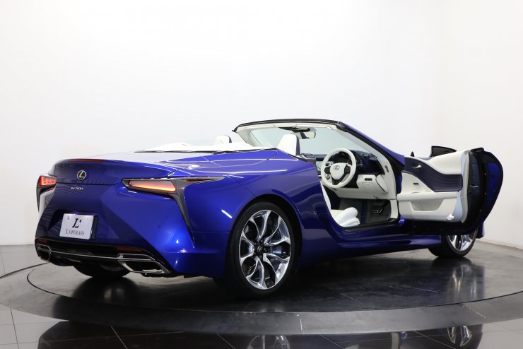 あおずき92様 ローデット タンジェント ブルー コンプリート レクサス LC LC500コンバーチブル ストラクチュラルブルー 限定60台 1