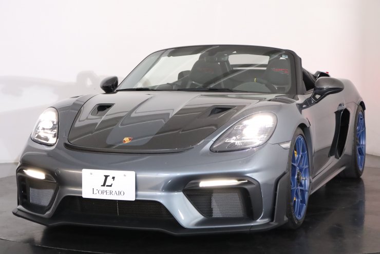 ポルシェ 718 スパイダーRS ヴァイザッハPKG PDK 左ハンドル