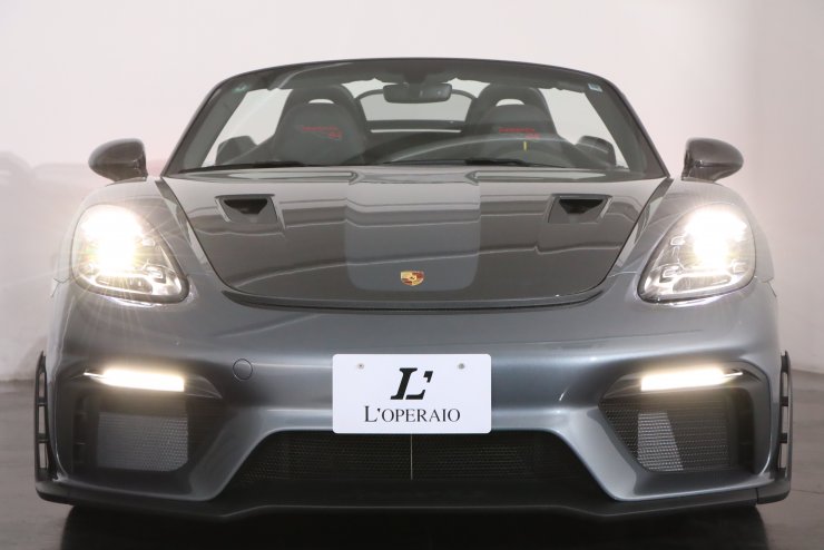ポルシェ 718 スパイダーRS ヴァイザッハPKG PDK 左ハンドル