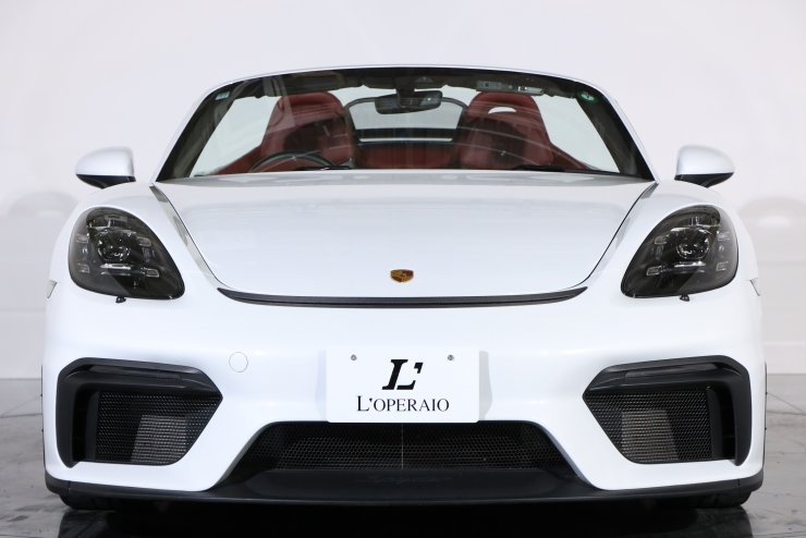 ポルシェ 718 Spyder 6MT スポーツクロノPKG スモーカーPKG スポーツ