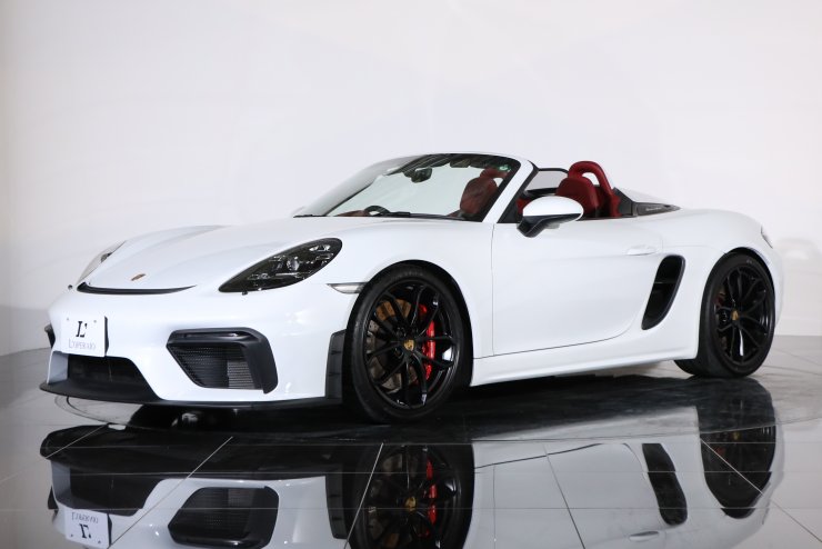 ポルシェ 718 Spyder 6MT スポーツクロノPKG スモーカーPKG スポーツ