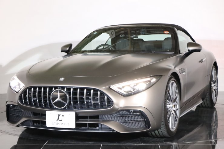AMG SLクラス SL43 1オーナー 有償マットカラー OP21インチ鍛造