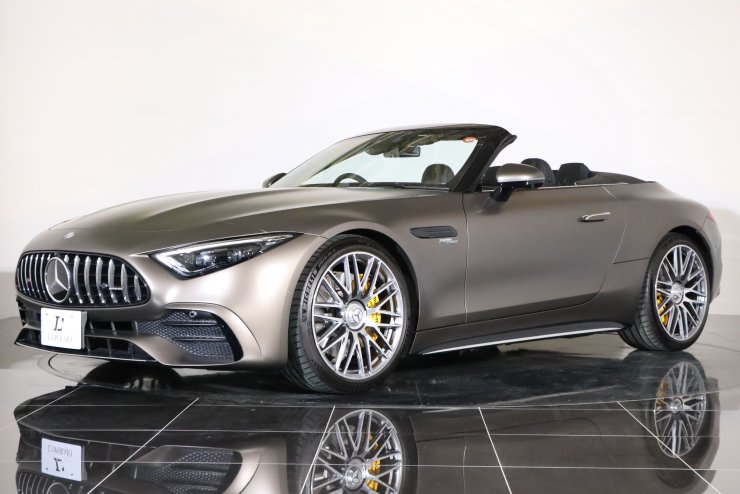 AMG SLクラス SL43 1オーナー 有償マットカラー OP21インチ鍛造