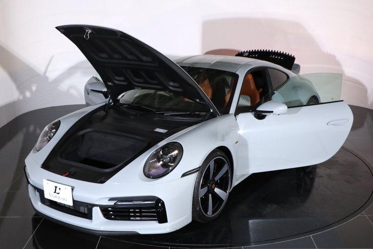 【希少】 ポルシェ 911 メタルカー メタリックカー 新型ポルシェ911 (992)のメタルカー ＆ 992アタック映像