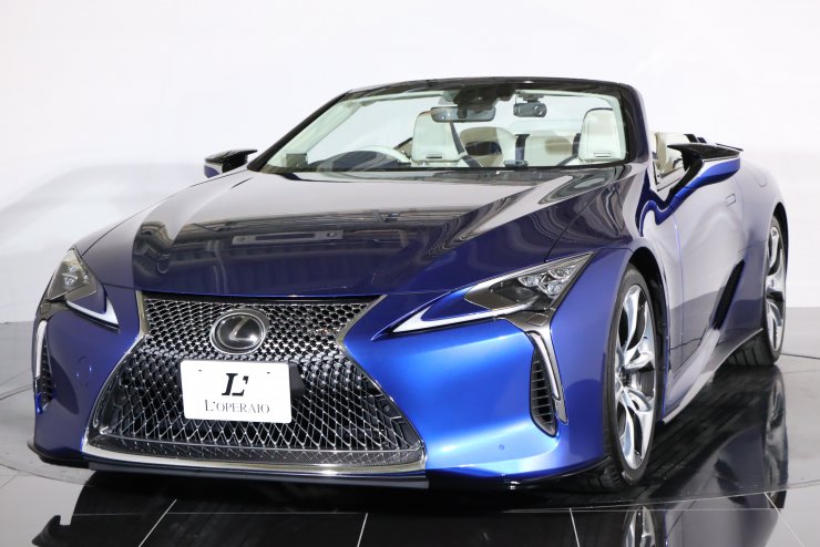 レクサス LC LC500 コンバーチブル ストラクチュラルブルー 限定