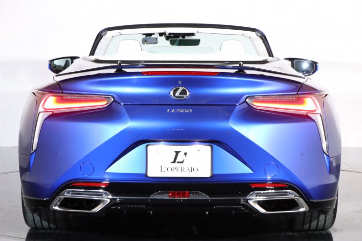 レクサス LC LC500 コンバーチブル ストラクチュラルブルー 限定60台