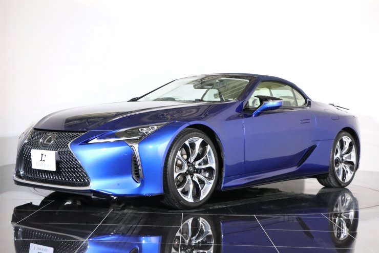 レクサス LC LC500 コンバーチブル ストラクチュラルブルー 限定60台