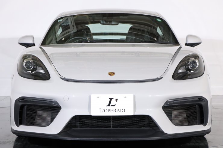 ポルシェ 718 ケイマン GT4 6MT 有償色 クレヨン/ブラックレザー
