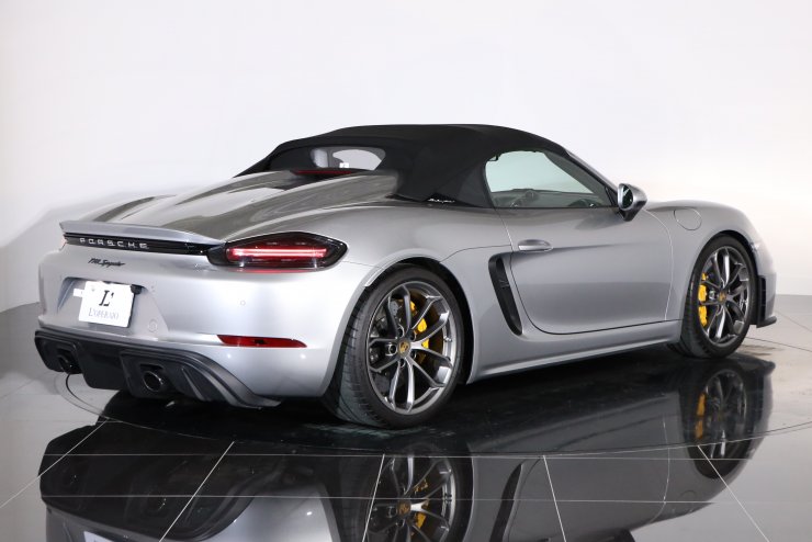 ポルシェ 718 Spyder 6MT 左ハンドル 1オーナー車 PCCB オプション