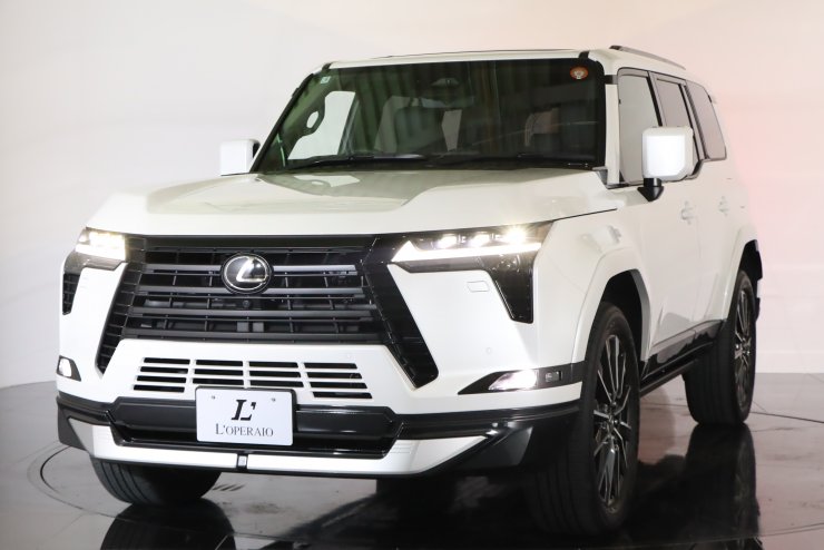 レクサス GX GX550 バージョンL 1オーナー 走行距離450キロ ブラック