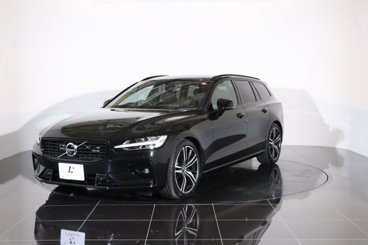 ボルボ V60 B5 Rデザイン 有償色 純正19インチアルミ 電動スポーツ