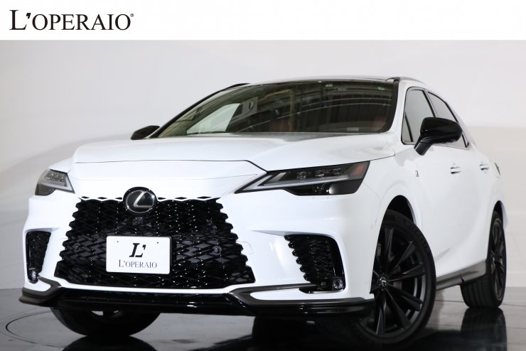 新型レクサスRX Fスポーツエアロパッケージフロントスポイラープレミアムブラック レクサス RX 新型】Fスポーツ向けエアロキット発売、究極の機能美を