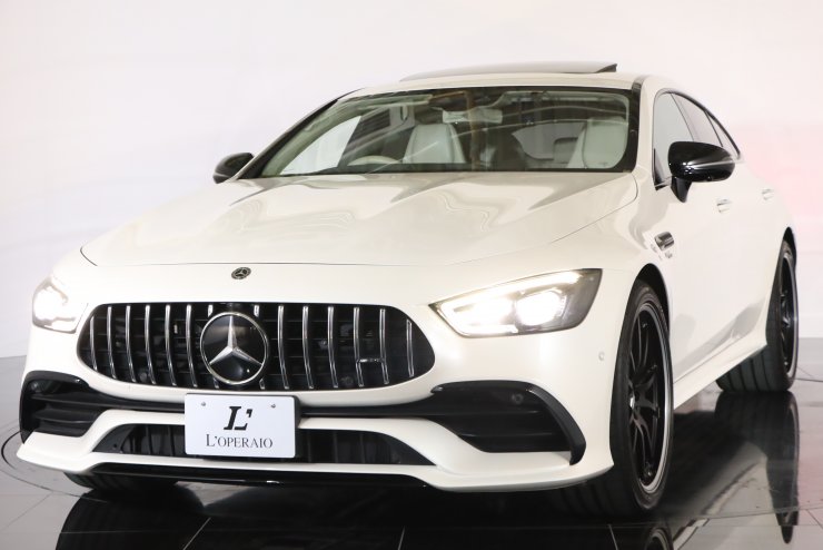 AMG GT GT53 4マチック＋ 1オーナー 有償色 ベージュ革 ダイナミック