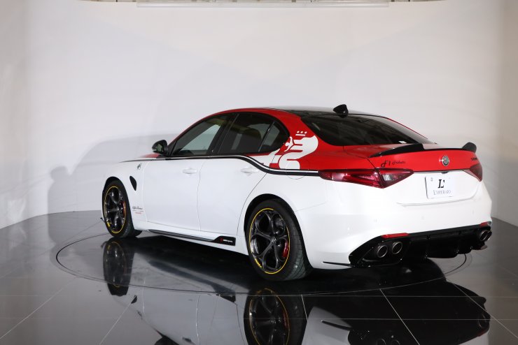 アルファロメオ ジュリア Quadrifoglio F1 Tributo 国内限定6台 走行